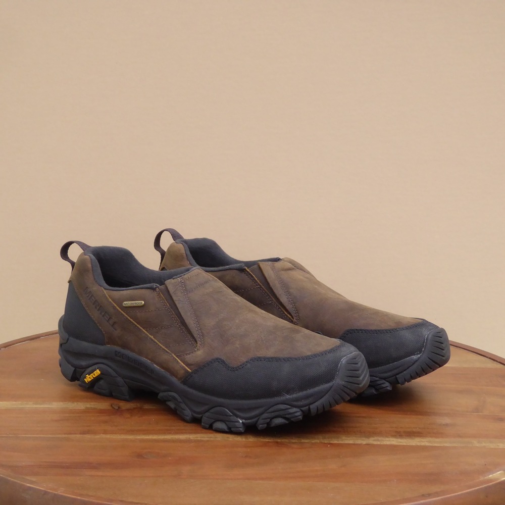 Merrell Mens Coldpack 3 Thermo Moc Waterproof Jungle Hiking Shoes Brown 13